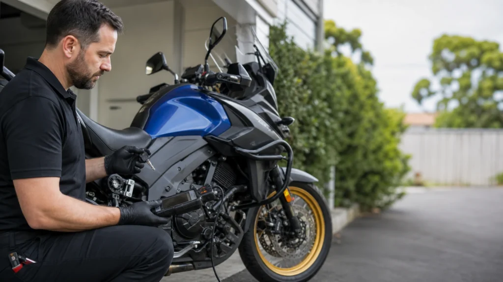 Motorcycle immobiliser service in Melbourne