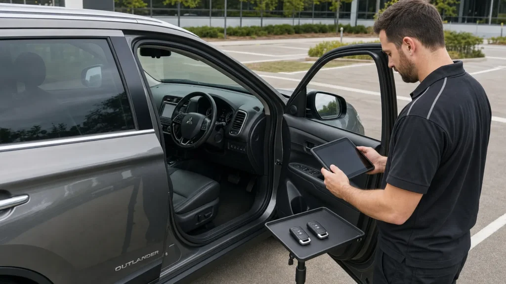 Mitsubishi Outlander smart key programming in Melbourne
